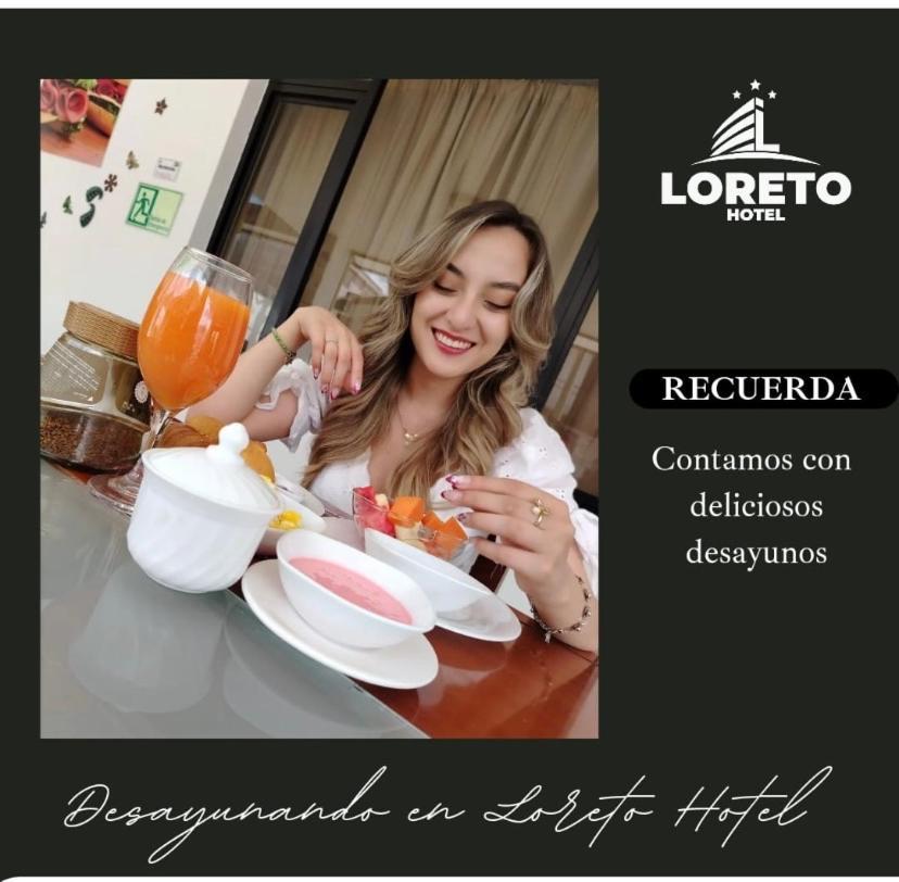 Loreto Hotel Latacunga Eksteriør billede